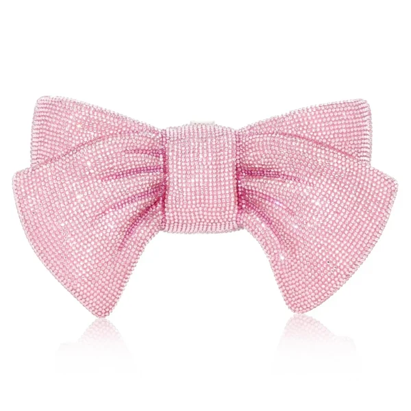 Judith Leiber Just For You Bow Pink - Judith Leiber Crystal Clutch - Luxury Evening Bag - Shop at Coveti