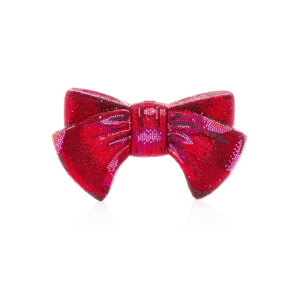 Judith Leiber Just For You Bow Red