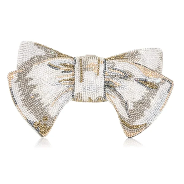Judith Leiber Just For You Bow - Judith Leiber Crystal Clutch - Luxury Evening Bag - Shop at Coveti