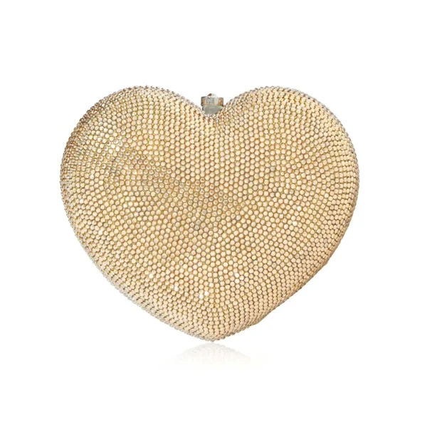 Judith Leiber L'Amour Petit Coeur Prosecco - Judith Leiber Crystal Clutch - Luxury Evening Bag - Shop at Coveti