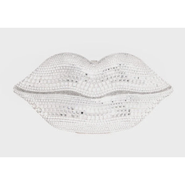 Judith Leiber Lips Disco Lips Clutch - Judith Leiber Crystal Clutch - Luxury Evening Bag - Shop at Coveti