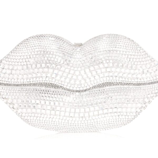 Judith Leiber Lips Disco Lips Clutch - Judith Leiber Crystal Clutch - Luxury Evening Bag - Shop at Coveti