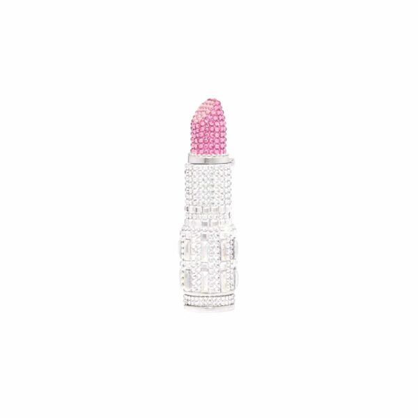 Judith Leiber Lipstick Pillbox Pinkie - Judith Leiber Crystal Clutch - Luxury Evening Bag - Shop at Coveti