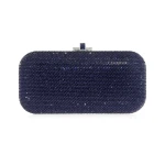 Judith Leiber Long Slide Navy - Judith Leiber Crystal Clutch - Luxury Evening Bag - Shop at Coveti