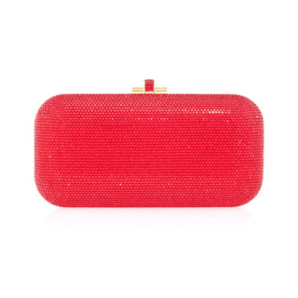 Judith Leiber Long Slide Red - Judith Leiber Crystal Clutch - Luxury Evening Bag - Shop at Coveti