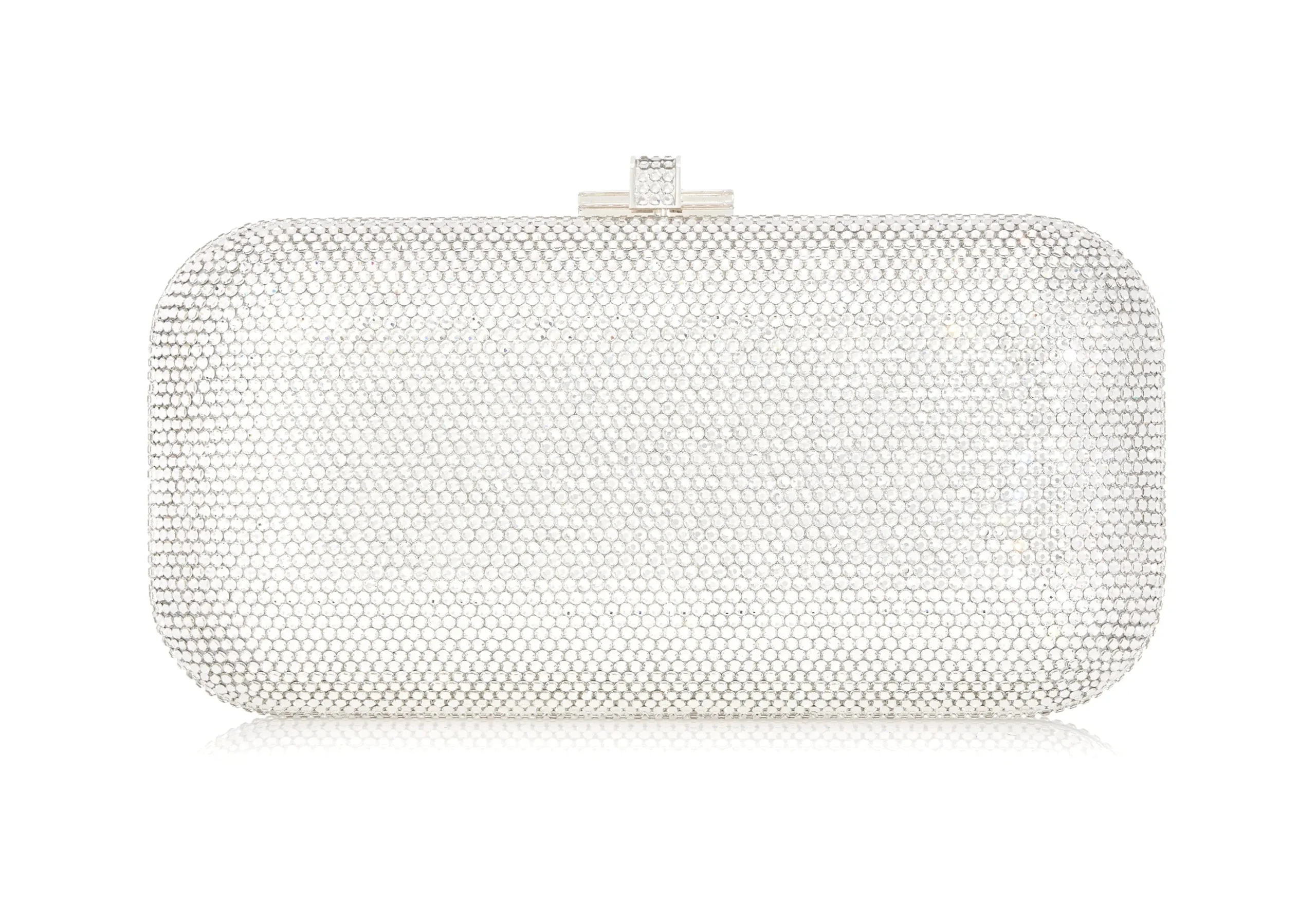 Judith Leiber Long Slide Silver - Judith Leiber Crystal Clutch - Luxury Evening Bag - Shop at Coveti Judith Leiber Long Slide Silver - Judith Leiber Crystal Clutch - Luxury Evening Bag - Shop at Coveti