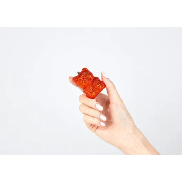 Judith Leiber Mini Gummy Bear Orange - Judith Leiber Crystal Clutch - Luxury Evening Bag - Shop at Coveti