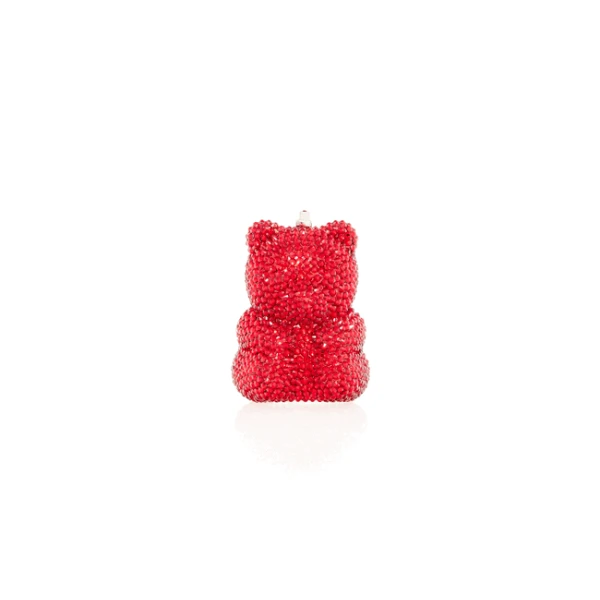 Judith Leiber Mini Gummy Bear Red - Judith Leiber Crystal Clutch - Luxury Evening Bag - Shop at Coveti