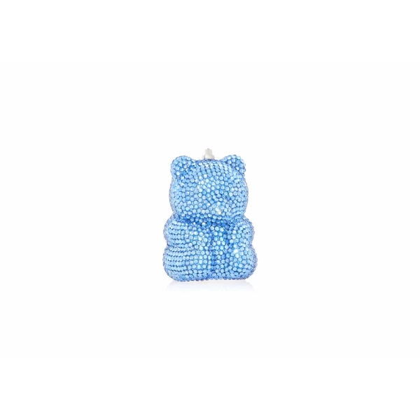 Judith Leiber Mini Gummy Bear Sapphire