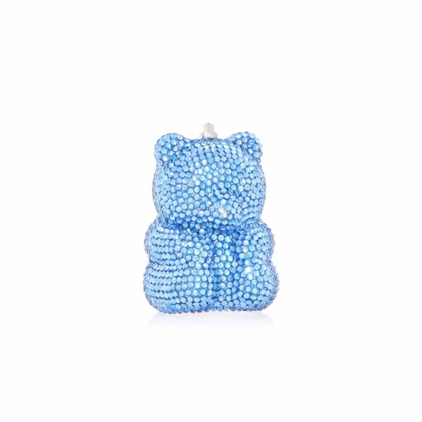 Judith Leiber Mini Gummy Bear Sapphire - Judith Leiber Crystal Clutch - Luxury Evening Bag - Shop at Coveti