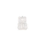 Judith Leiber Mini Gummy Bear Silver - Judith Leiber Crystal Clutch - Luxury Evening Bag - Shop at Coveti