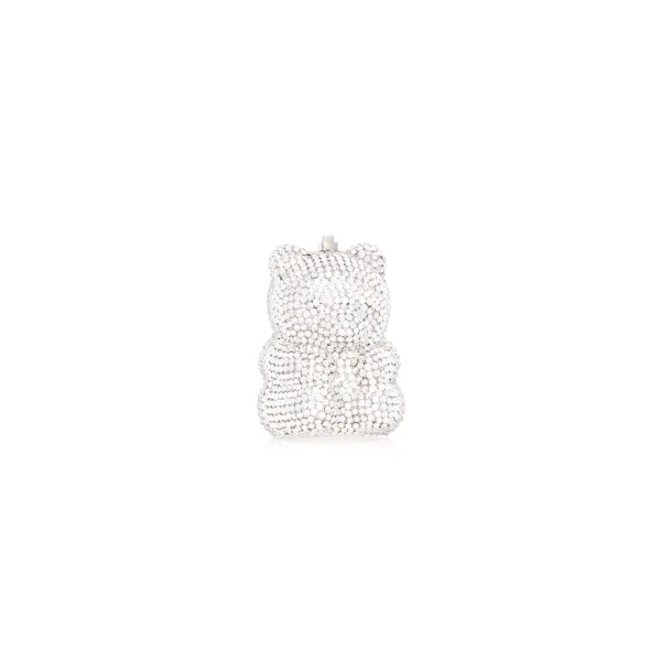 Judith Leiber Mini Gummy Bear Silver