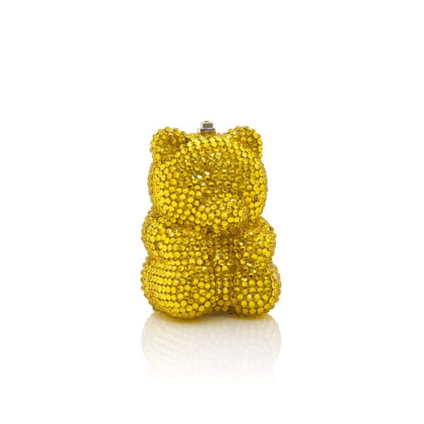 Judith Leiber Mini Gummy Bear Yellow - Judith Leiber Crystal Clutch - Luxury Evening Bag - Shop at Coveti