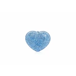 Judith Leiber Mini Heart Light Sapphire - Judith Leiber Crystal Clutch - Luxury Evening Bag - Shop at Coveti
