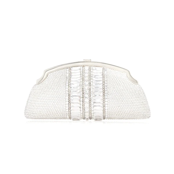 Judith Leiber Mini Venetian Gems Silver