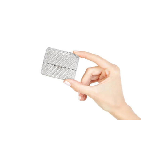 Judith Leiber Miniature Box Say Yes - Judith Leiber Crystal Clutch - Luxury Evening Bag - Shop at Coveti