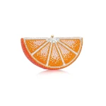 Judith Leiber Orange Slice - Judith Leiber Crystal Clutch - Luxury Evening Bag - Shop at Coveti