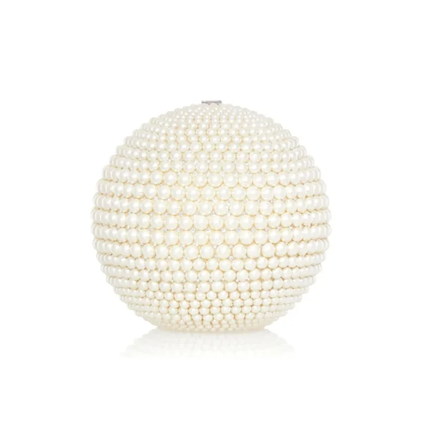 Judith Leiber Pearly Sphere - Judith Leiber Crystal Clutch - Luxury Evening Bag - Shop at Coveti