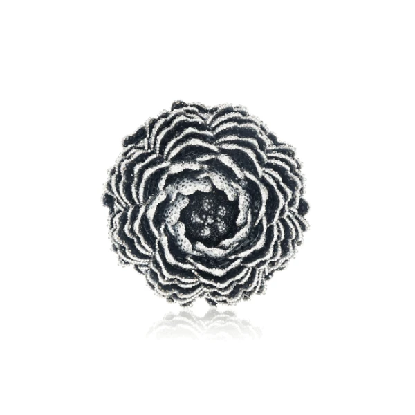 Judith Leiber Peony Moonbeam - Judith Leiber Crystal Clutch - Luxury Evening Bag - Shop at Coveti