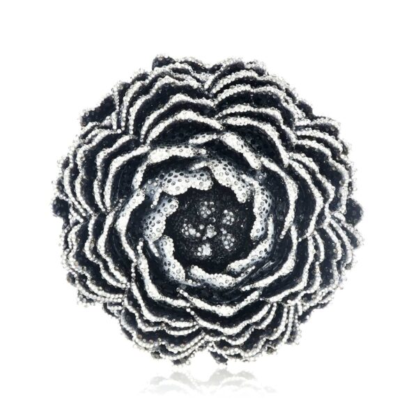 Judith Leiber Peony Moonbeam - Judith Leiber Crystal Clutch - Luxury Evening Bag - Shop at Coveti