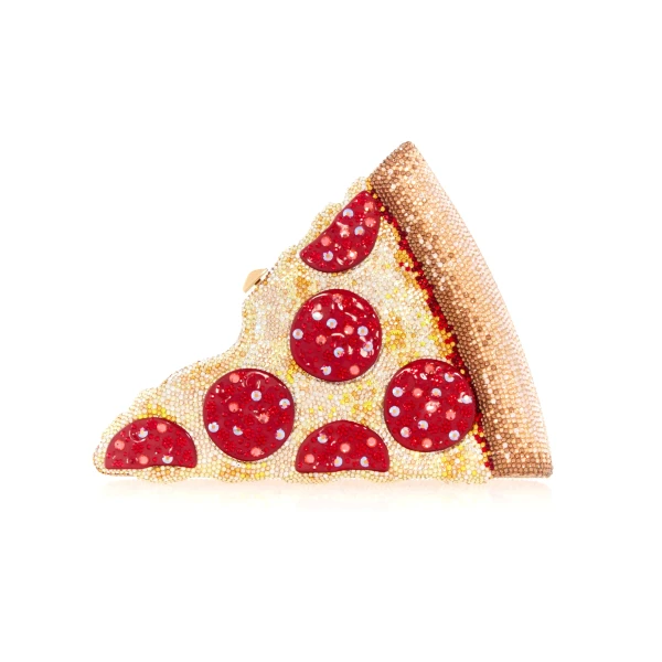 Judith Leiber Pepperoni Pizza