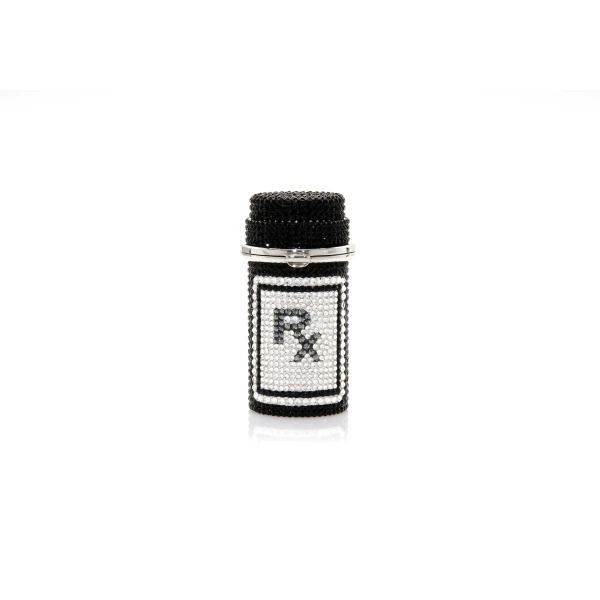 Judith Leiber Prescription Bottle Pillbox RX