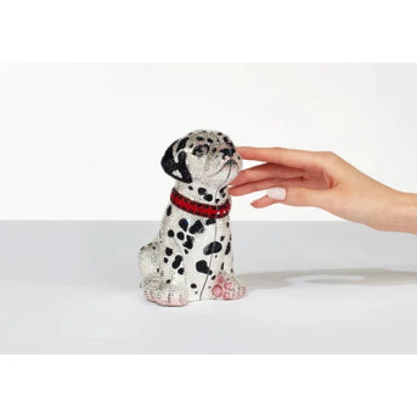 Judith Leiber Puppy Lucky Crystal Dog Minaudiere Clutch - Judith Leiber Crystal Clutch - Luxury Evening Bag - Shop at Coveti
