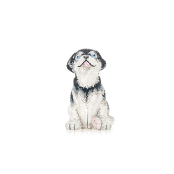 Judith Leiber Puppy Sadie - Judith Leiber Crystal Clutch - Luxury Evening Bag - Shop at Coveti