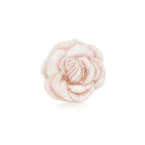 Judith Leiber Rose Blush - Judith Leiber Crystal Clutch - Luxury Evening Bag - Shop at Coveti