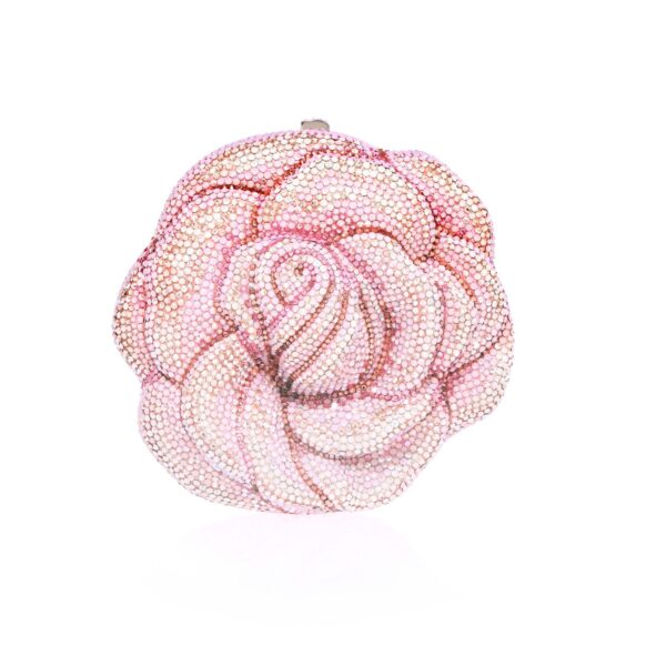 Judith Leiber Rose English - Judith Leiber Crystal Clutch - Luxury Evening Bag - Shop at Coveti