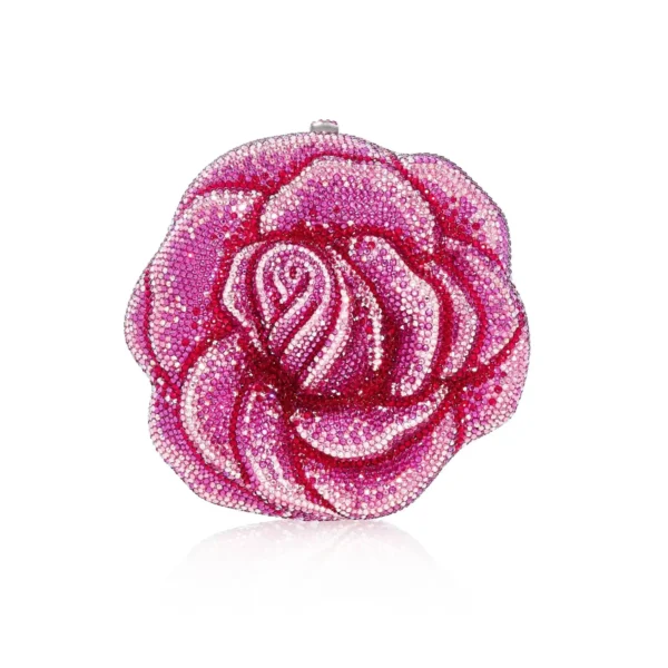Judith Leiber Rose Josephine - Judith Leiber Crystal Clutch - Luxury Evening Bag - Shop at Coveti