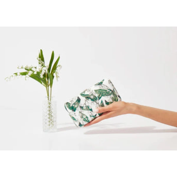 Judith Leiber Smooth Rectangle Lily Belles - Judith Leiber Crystal Clutch - Luxury Evening Bag - Shop at Coveti