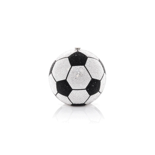 Judith Leiber Soccer Ball Purse - Judith Leiber Crystal Clutch - Luxury Evening Bag - Shop at Coveti