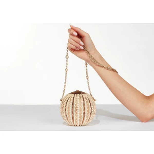 Judith Leiber Sphere Sea Urchin Bag - Judith Leiber Crystal Clutch - Luxury Evening Bag - Shop at Coveti