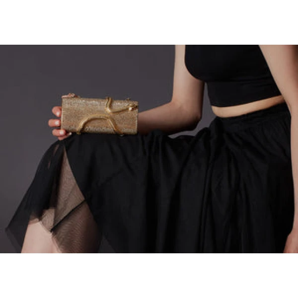 Judith Leiber Spiral Snake Cylinder Prosecco - Judith Leiber Crystal Clutch - Luxury Evening Bag - Shop at Coveti
