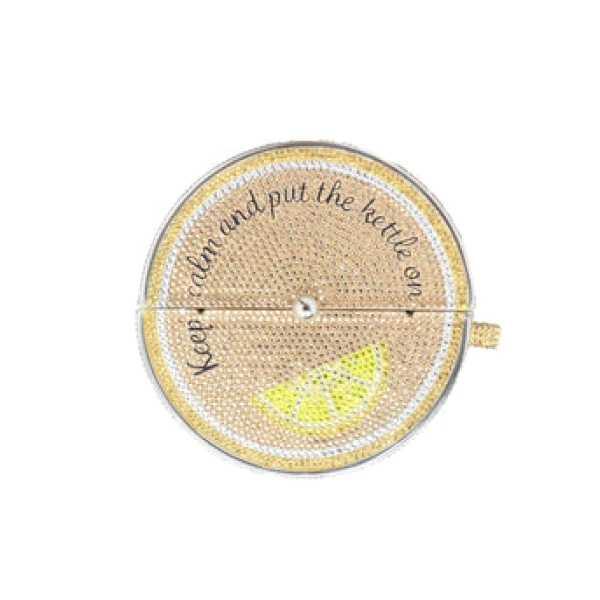 Judith Leiber Teacup Lemon Bliss - Judith Leiber Crystal Clutch - Luxury Evening Bag - Shop at Coveti