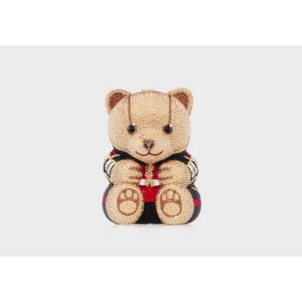 Judith Leiber Teddy Bear Albert - Judith Leiber Crystal Clutch - Luxury Evening Bag - Shop at Coveti