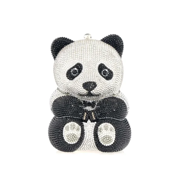 Judith Leiber Teddy Bear Ling - Judith Leiber Crystal Clutch - Luxury Evening Bag - Shop at Coveti