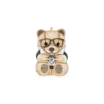 Judith Leiber Teddy Bear Spencer - Judith Leiber Crystal Clutch - Luxury Evening Bag - Shop at Coveti