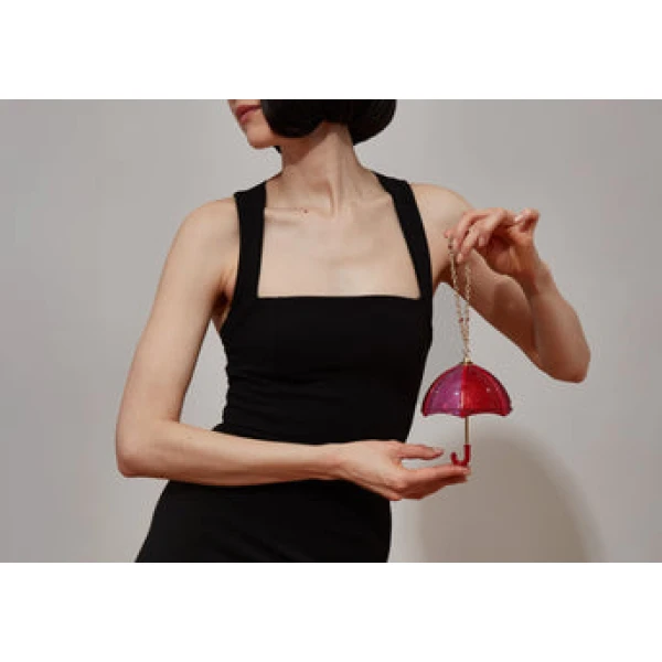 Judith Leiber Umbrella Beatrice - Judith Leiber Crystal Clutch - Luxury Evening Bag - Shop at Coveti