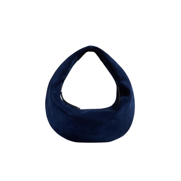 Medium Olivia Hobo in Midnight Suede
