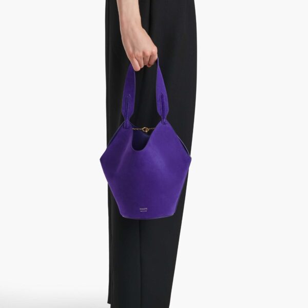 Khaite Mini Lotus Tote - Khaite Totes & Top-Handle Bags - The Lotus Tote Bag - Shop at Coveti
