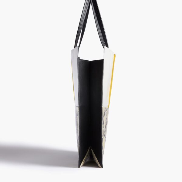 Khaite Piper Patchwork Tote - Khaite Totes & Top-Handle Bags - The Lotus Tote Bag - Shop at Coveti