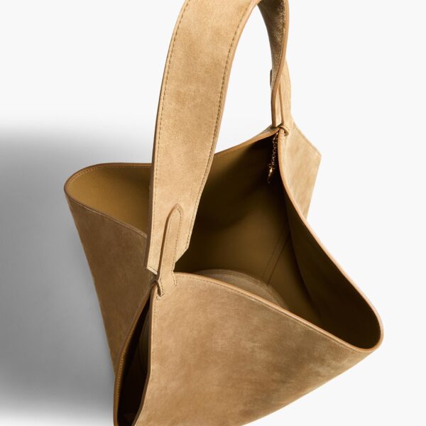 Khaite Small Lotus Tote - Khaite Totes & Top-Handle Bags - The Lotus Tote Bag - Shop at Coveti