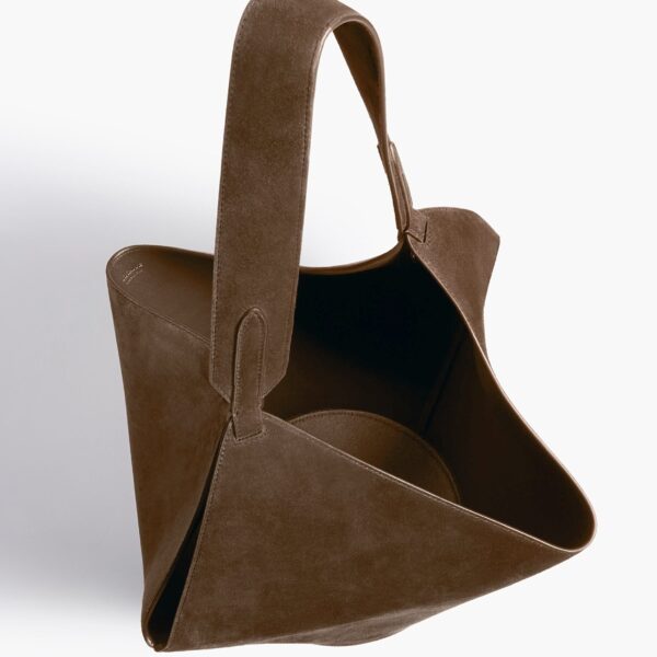 Khaite Small Lotus Tote - Khaite Totes & Top-Handle Bags - The Lotus Tote Bag - Shop at Coveti