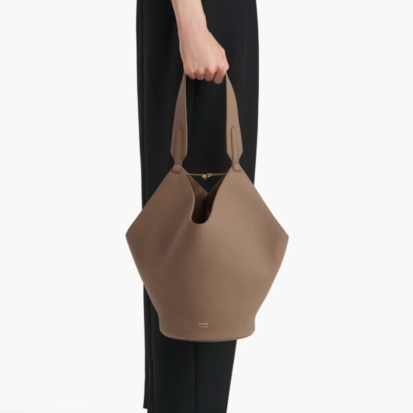 Khaite Small Lotus Tote - Khaite Totes & Top-Handle Bags - The Lotus Tote Bag - Shop at Coveti