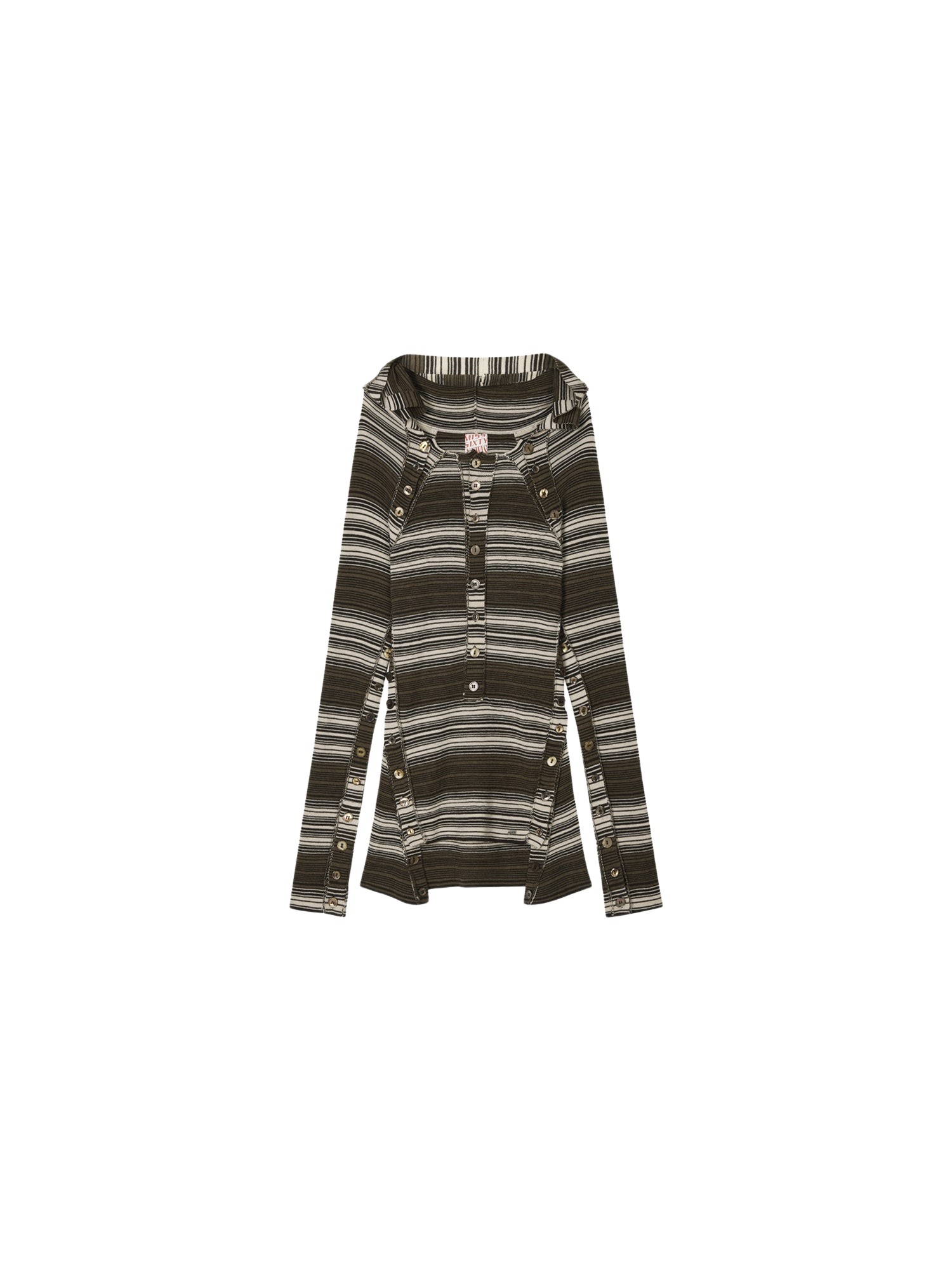 knwls M60 X Knwls Stripe Knit Hoodie