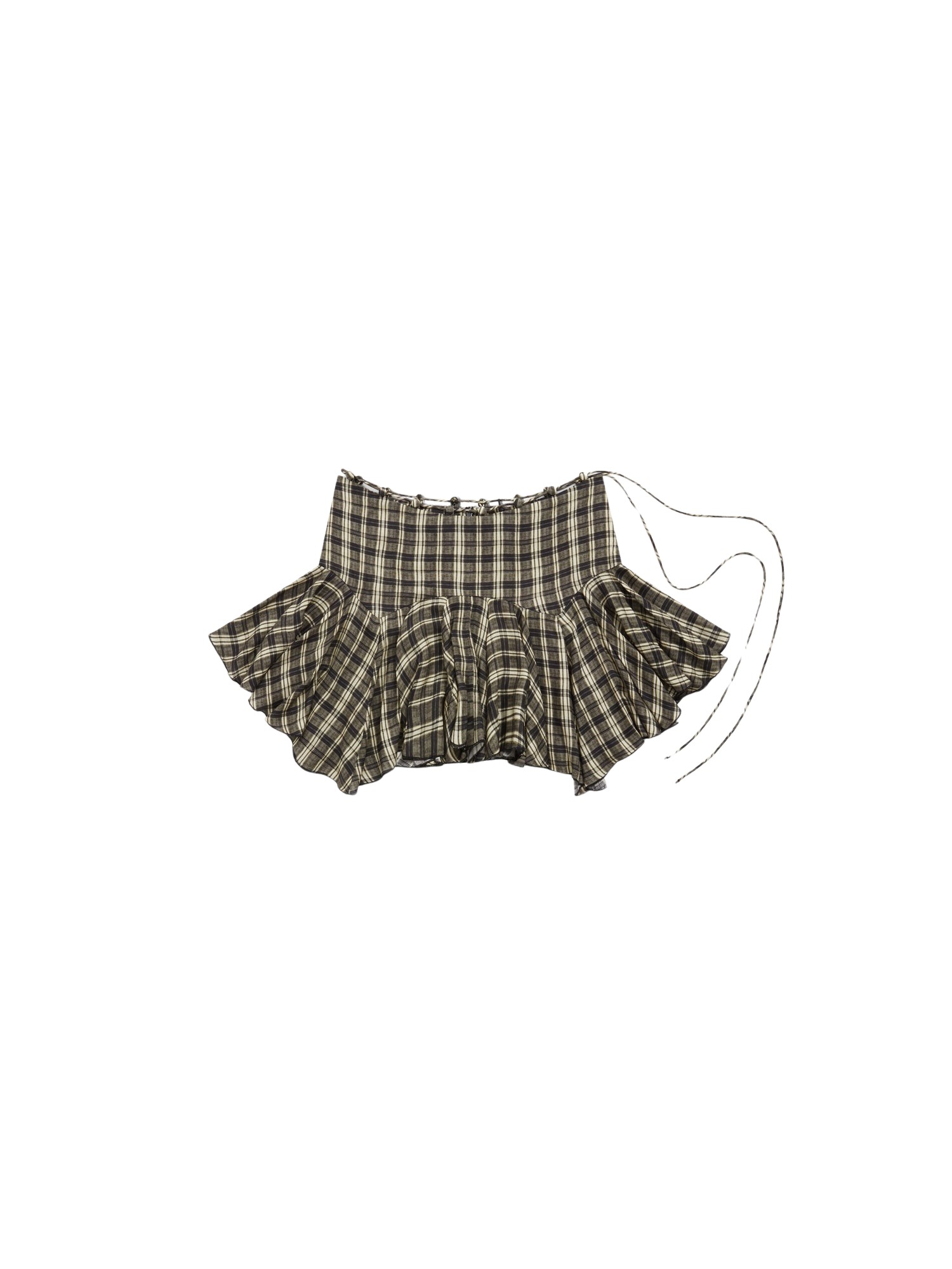 knwls Tess Skirt Combi Check