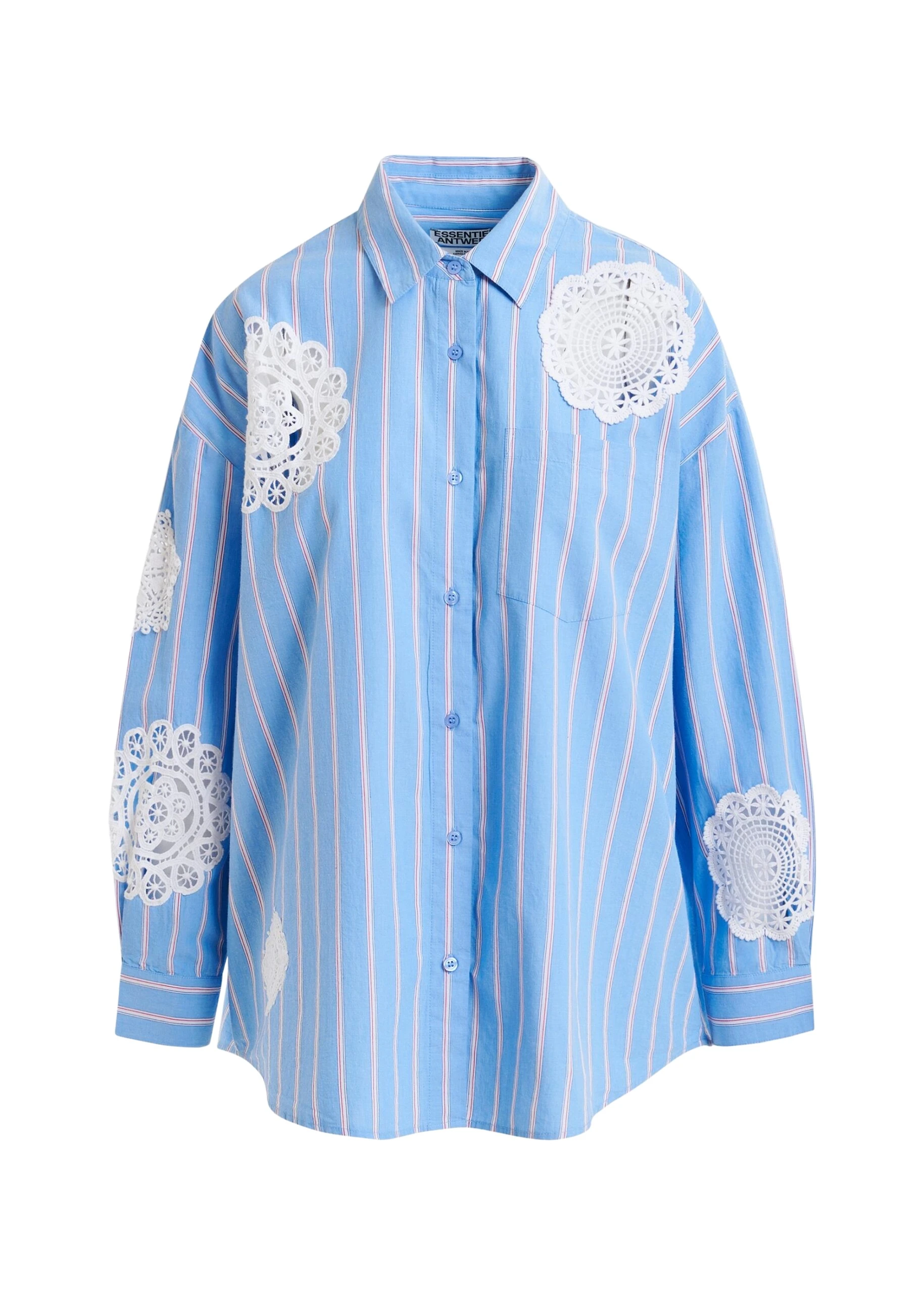 Light-blue-red-and-white-striped-cotton-shirt-with-lace-patchwork-Essentiel-Antwerp-Shirts-scaled30895_nobg Essentiel Antwerp Light blue