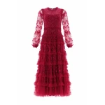 Needle & Thread dress - romantic embellished tulle gown | Coveti